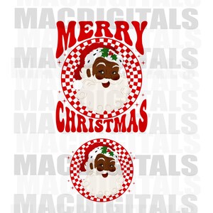 Merry Christmas Santa, Retro Christmas Png, Santa Claus Png, Christmas Vibes, Christmas Sublimation, Christmas Png, Holiday Png, Png ONLY