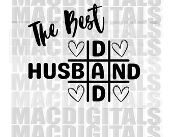 Best D, Best Dad, Best Husband, Father's Day Shirt, Funny Dad, Humor Dad, Happy Father's Day, Father's Day, Png, Svg, Dtf, Sublimation