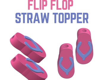 Straw Topper 3MF Files | Digital Download | 8mm & 10mm Straw Sizes | 3D Printable Tumbler Accessory | Instant Download | 3mf