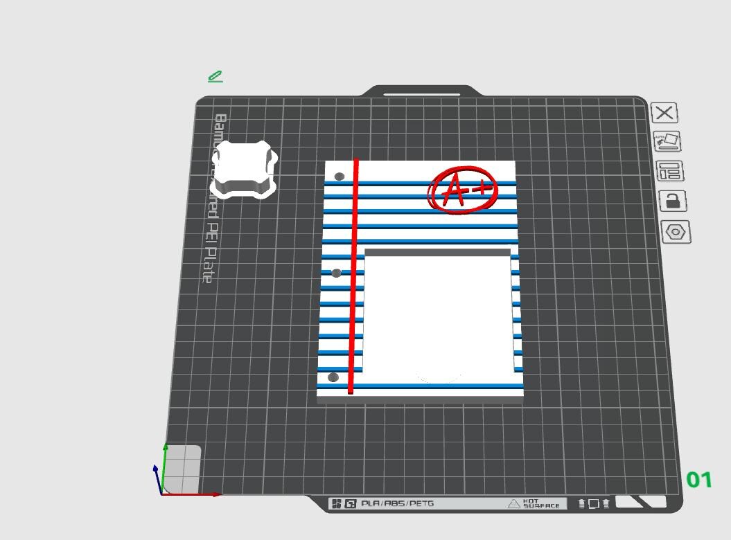 Notebook Stl Notebook Paper Notepad Holder STL | 3D Print File | Teacher Gift ...