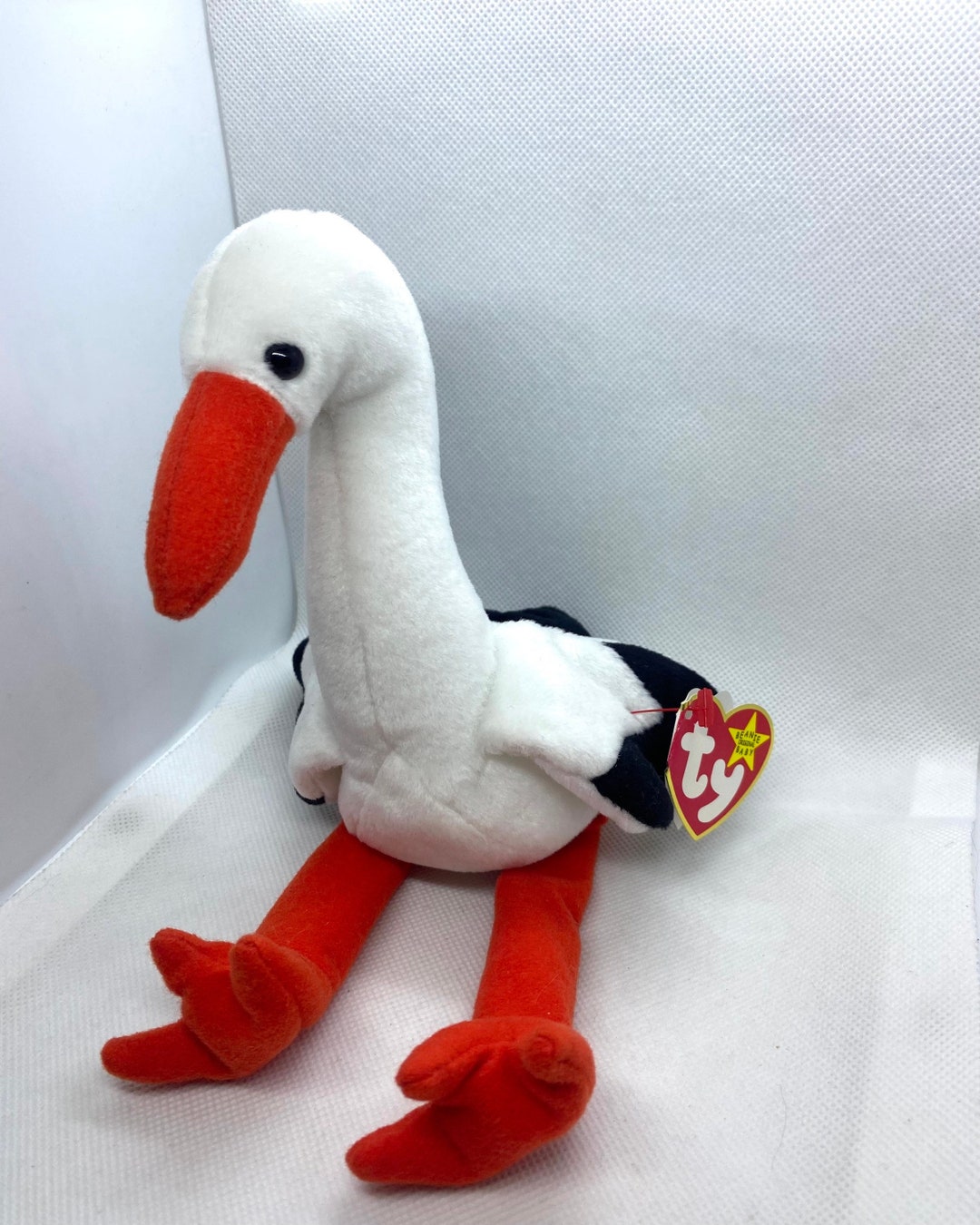 RARE Stilts Beanie Baby With ERRORS, Hologram Tag, 1998 Beanie Baby