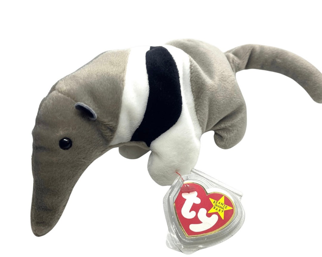 Ants Beanie Baby With Errors Ty 1997 Beanie Baby Anteater Etsy