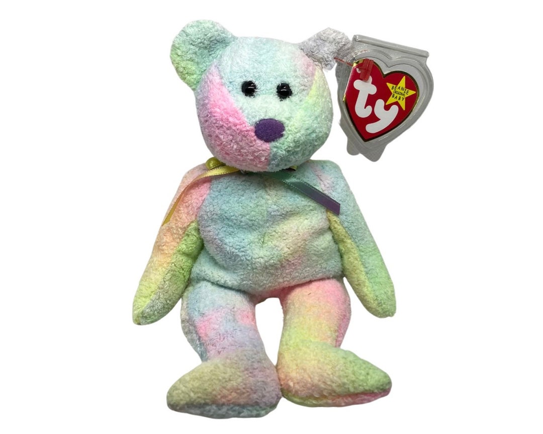 RARE Groovy Beanie Baby With ERRORS Ty Beanie Baby With Hologram