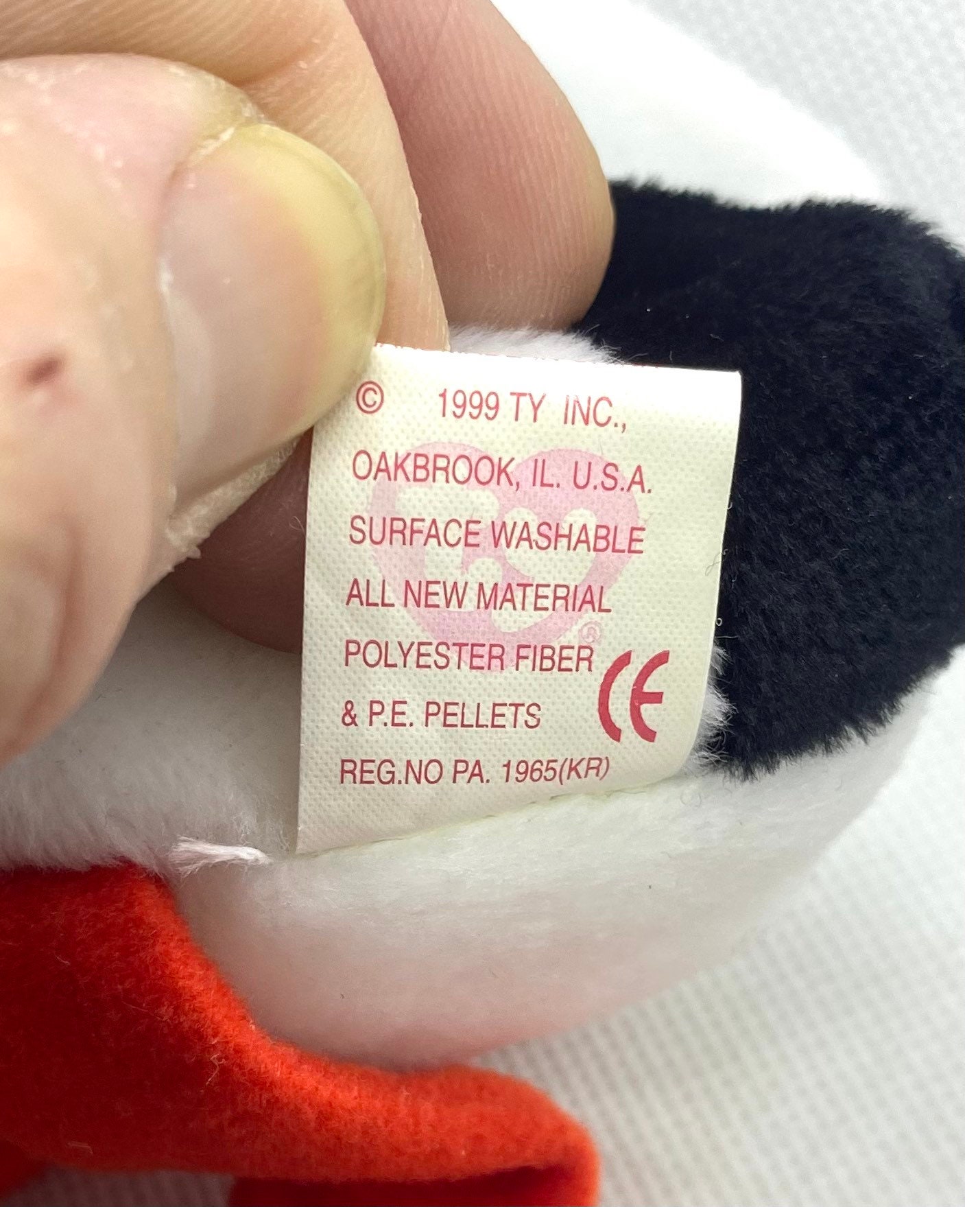 RARE Stilts Beanie Baby With ERRORS, Hologram Tag, 1998 Beanie Baby