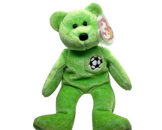 Rare Kicks Beanie Baby With ERRORS Ty Beanie Baby Bear Collector