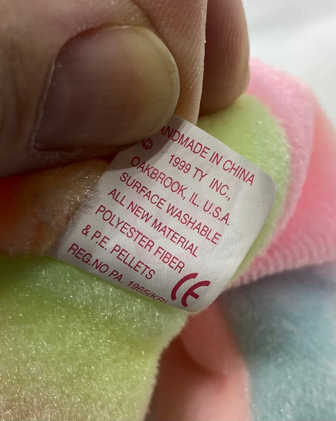 Rare B.B. Beanie Baby With ERRORS Birthday Bear 1999 Beanie Etsy