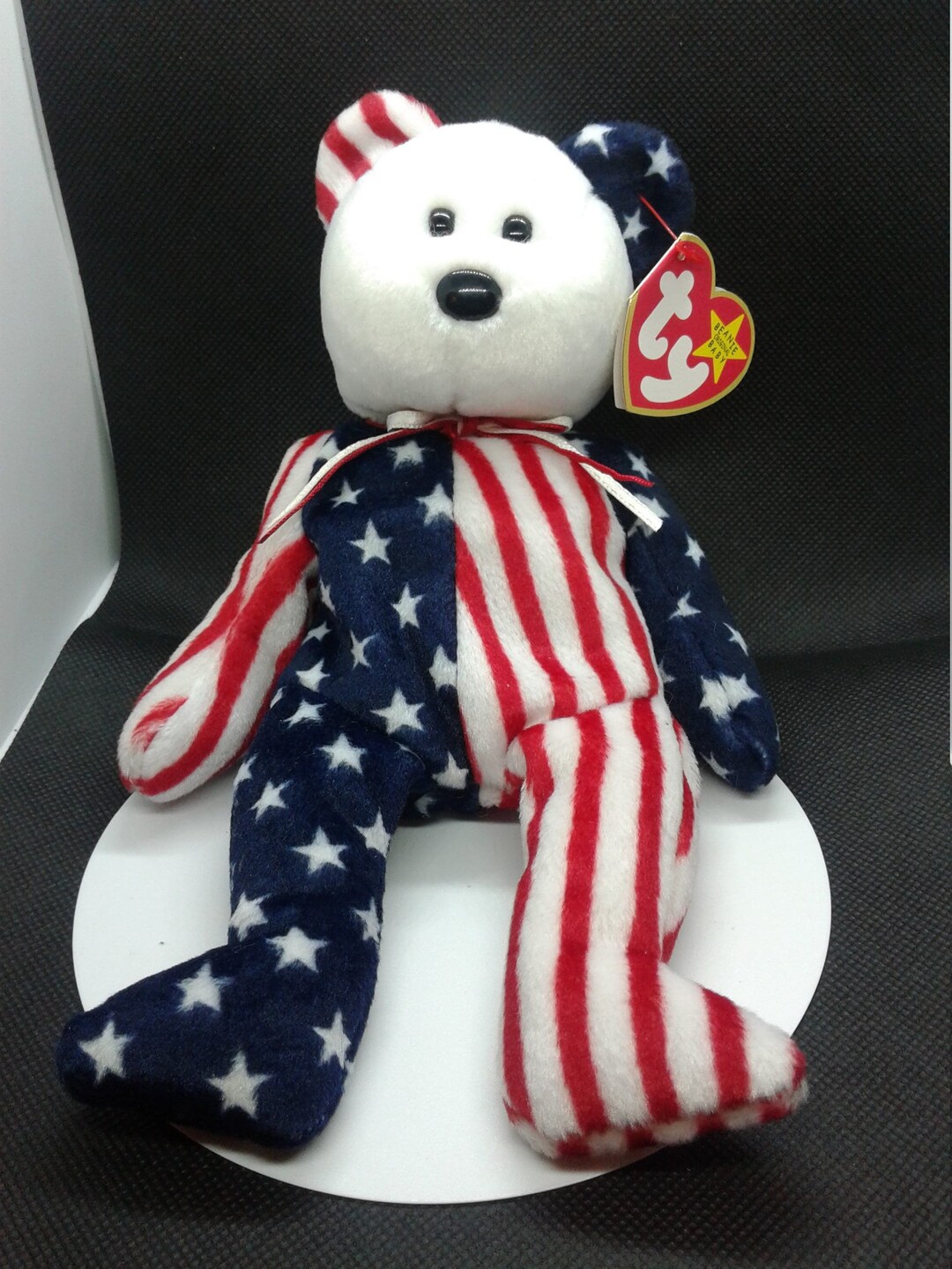 Rare Spangle Ty Beanie Baby With Errors, Retired Beanie Baby, TY Beanie