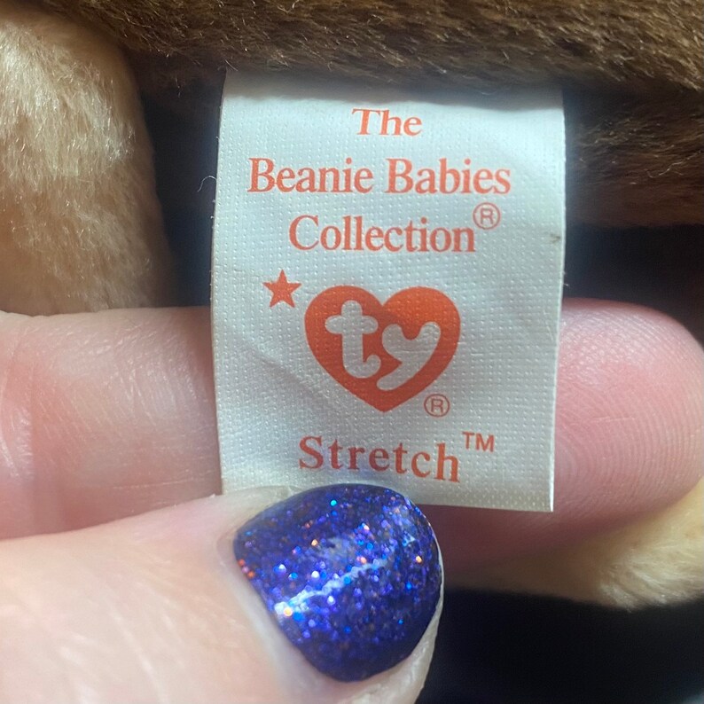 Rare Stretch Beanie Baby Ostrich, ERRORS Ty Beanie Babies, 1997 Retired
