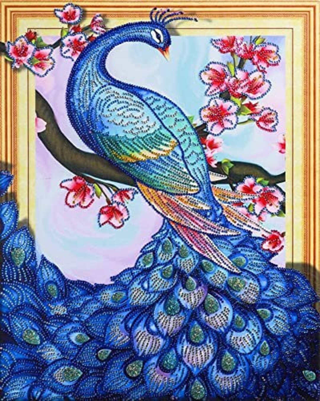 5D Partial Drill Diamond Painting Art Kit for Beginners 20x16 In