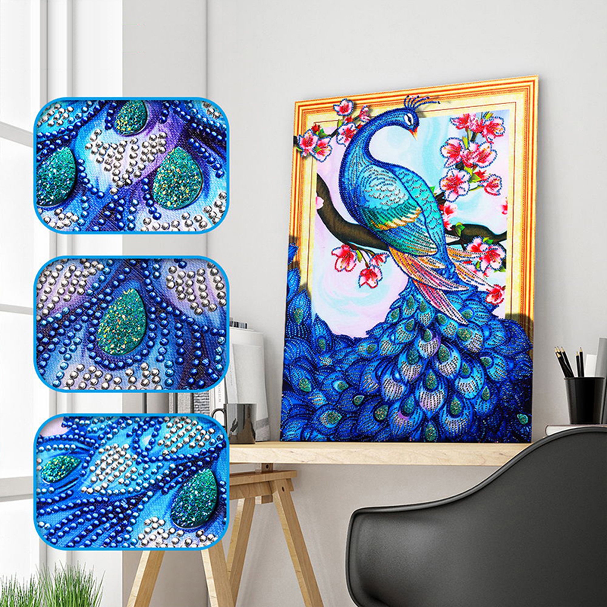 DIAMOND ART CLUB Sophia - Dragon Diamond Painting Kit, Fun