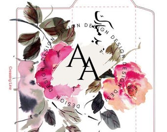Floral Eid Cash Envelope Printable Bundle, DIY Eidi Holders (JPGs)