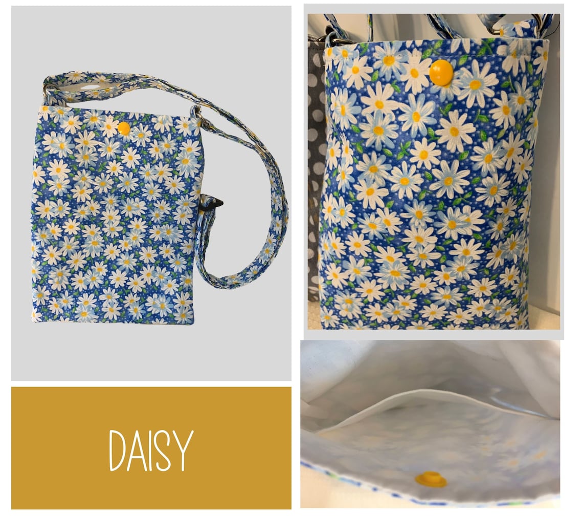 Fabric Crossbody Purse Bag for Women Medium Cross Body Bag Etsy