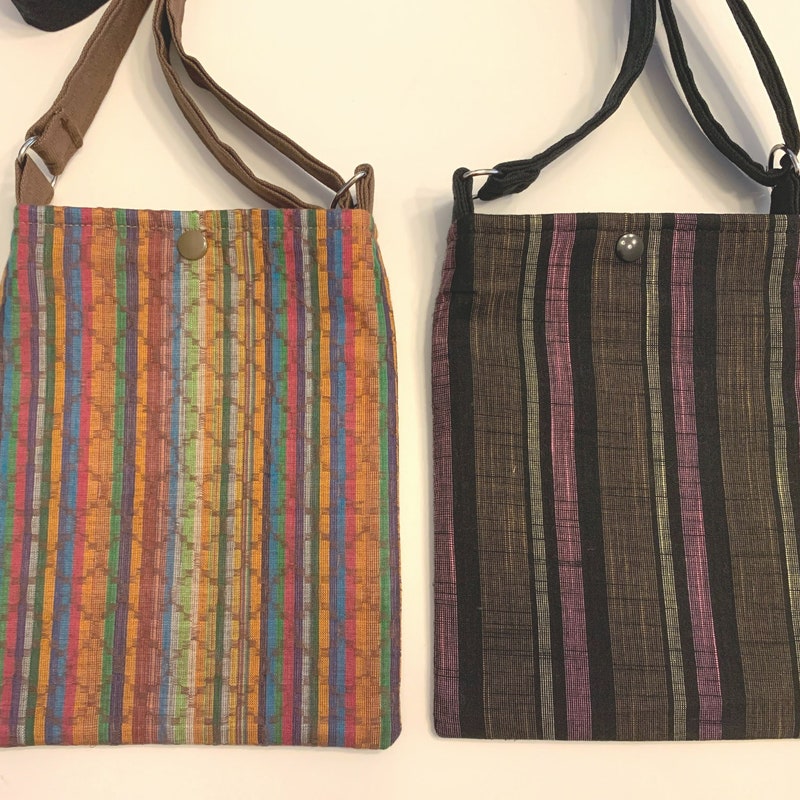 Boho Tapestry and cowhide Women's Pleto Crossbody Bag