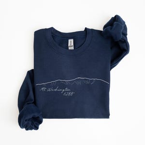 Mount Washington Crewneck | Mt. Washington Unisex Sweatshirt | White Mountains, New Hampshire | White Mountain National Forest