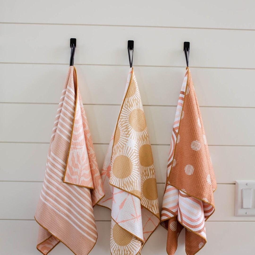Bloom Towels/ Rainbow Dishtowel/ Boho Towel/ Boho Microfiber Towel ...