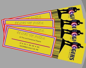 Rodgers the musical ticket | DIGITAL DOWNLOAD | 1 pack |