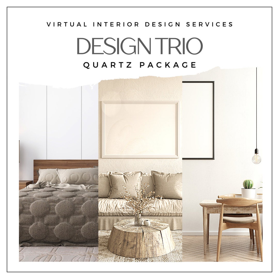 Design Trio Virtual Interior Design - Quartz Package - Etsy