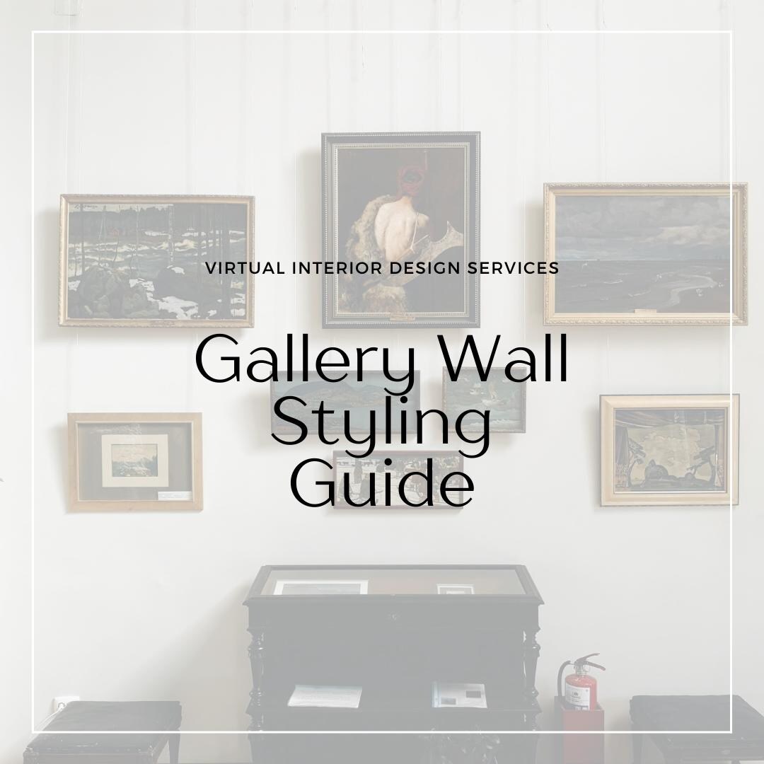 Gallery Wall Guide, DIY Interior Design Ebook | How to Create a Gallery ...