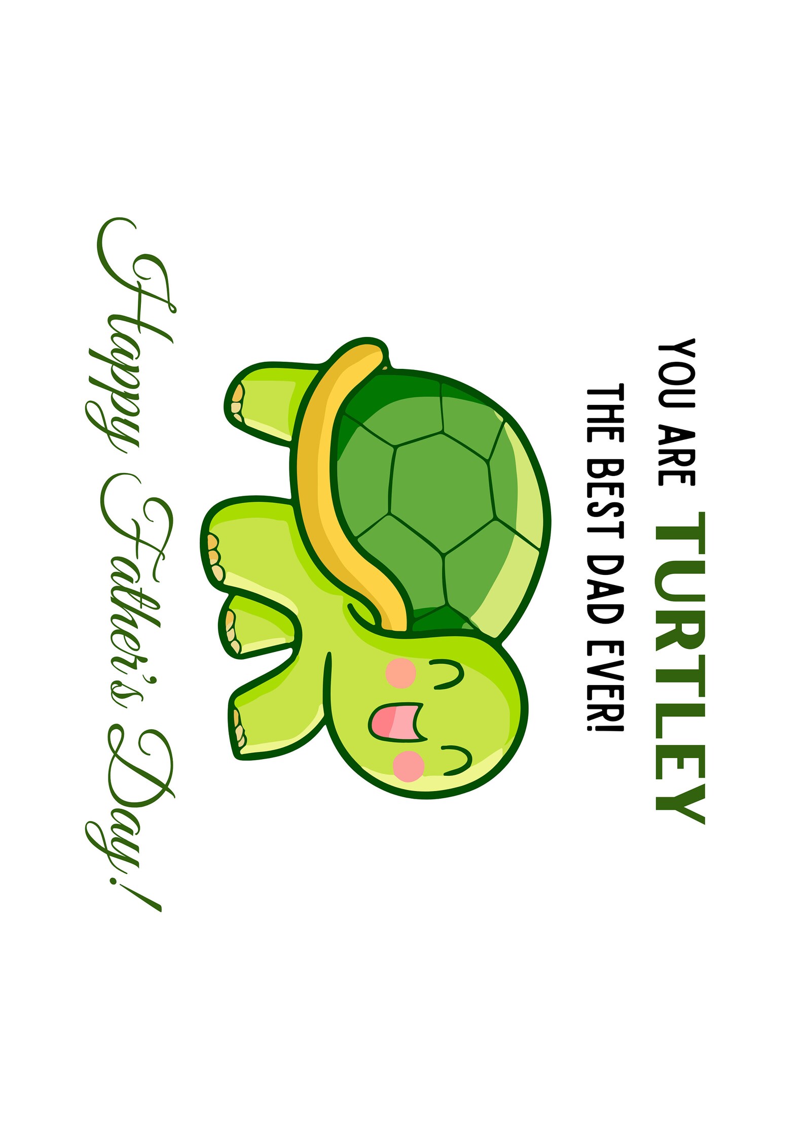 Happy Father's Day Funny Printable Foldable Card Template Fathers Day ...