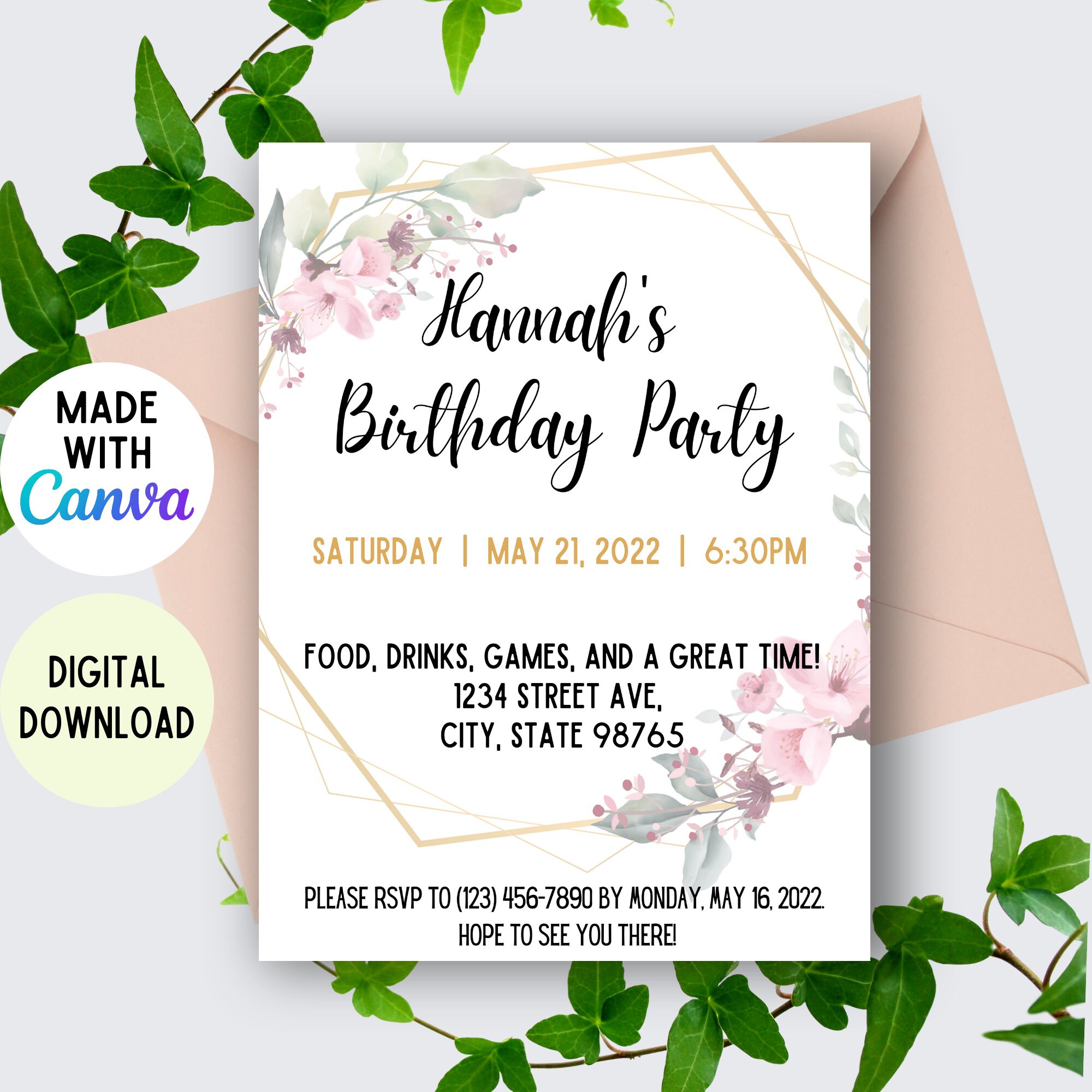 32nd Birthday Invite 32nd Birthday Invitation 95th - Etsy