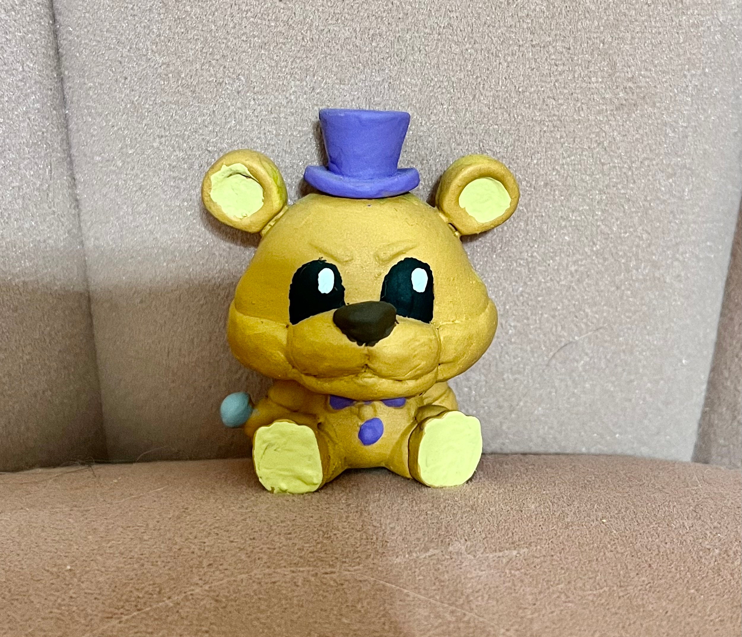 FNAF plush toys Fazbear Nightmare Fredbear Golden Freddy Plush doll El Chip  Lefty Rockstar Foxy stuf