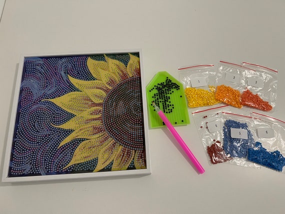 Diamond art Beginner Sunflower Kit