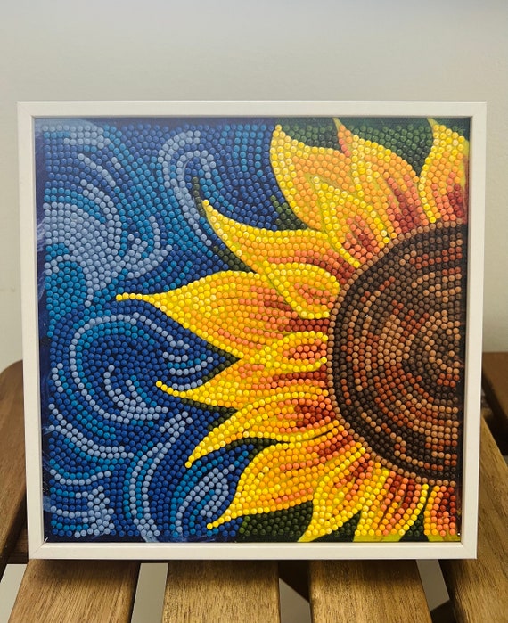 RMSGOZO 5D Sunset Sunflower Field Diamond Painting Kits - Landscape Diamond  Painting, Full Round Crystal Diamond Art Kits for Adults Kids, for Room