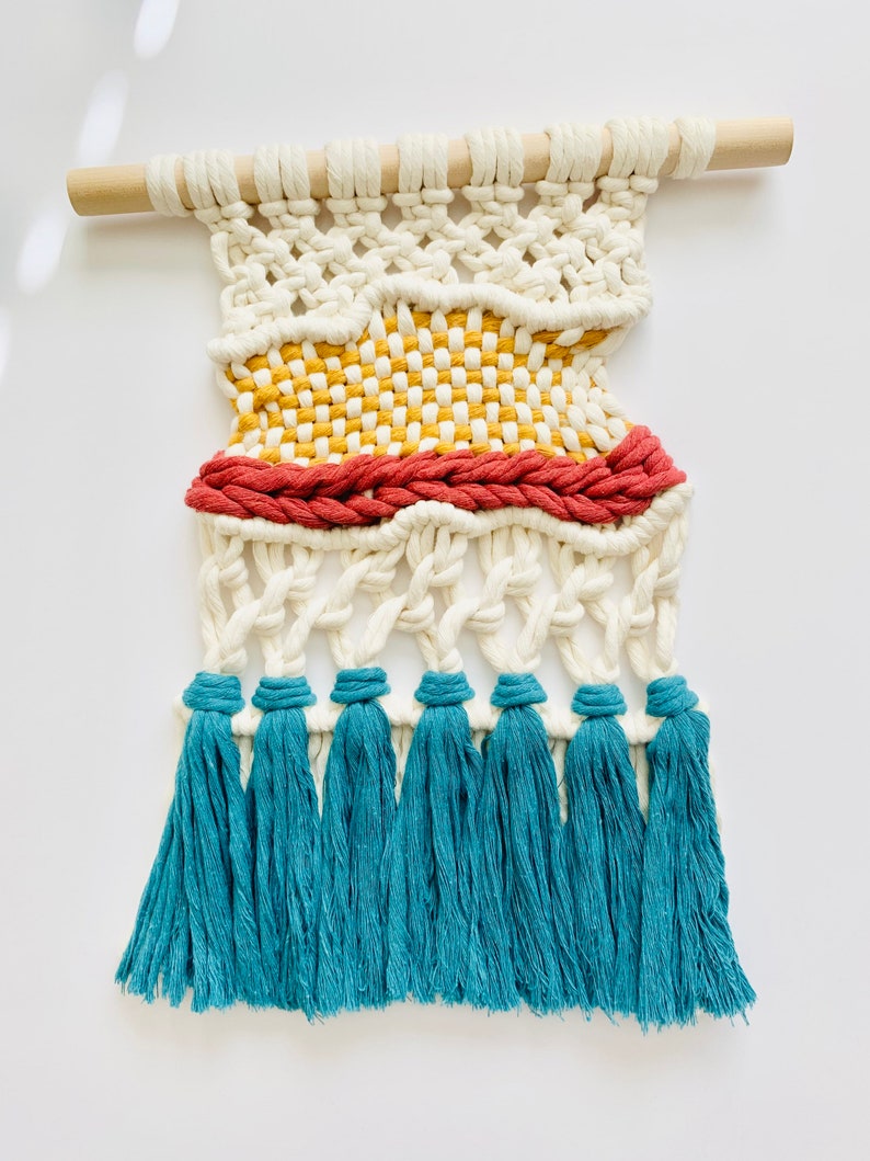 Macrame Ocean Scenery image 1