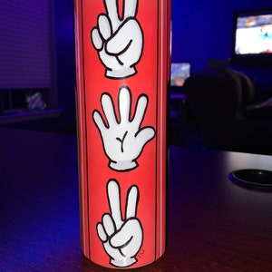 20oz Custom Tumbler “252” New School Color-Block