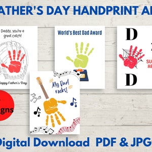 Vatertag Handabdruck Andenken, Vatertag Handabdruck Kunst, Andenken für Papa, Papa du bist mein Held, Handabdruck Kunst, Fußabdruck Kunst Handwerk
