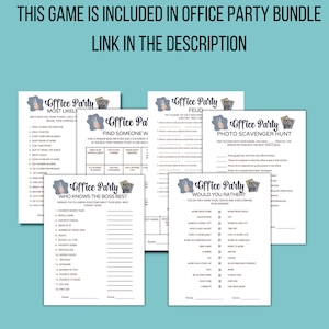 Office Scavenger Hunt, Photo Scavenger Hunt for Adults, Team Building ...