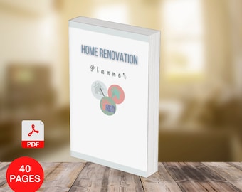 Home renovation planner, Home improvement planner, Home project planner
