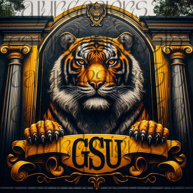 GSU TRIPLE THREAT Etsy