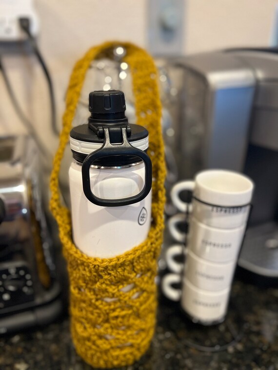 Crochet Water Bottle Holder Etsy