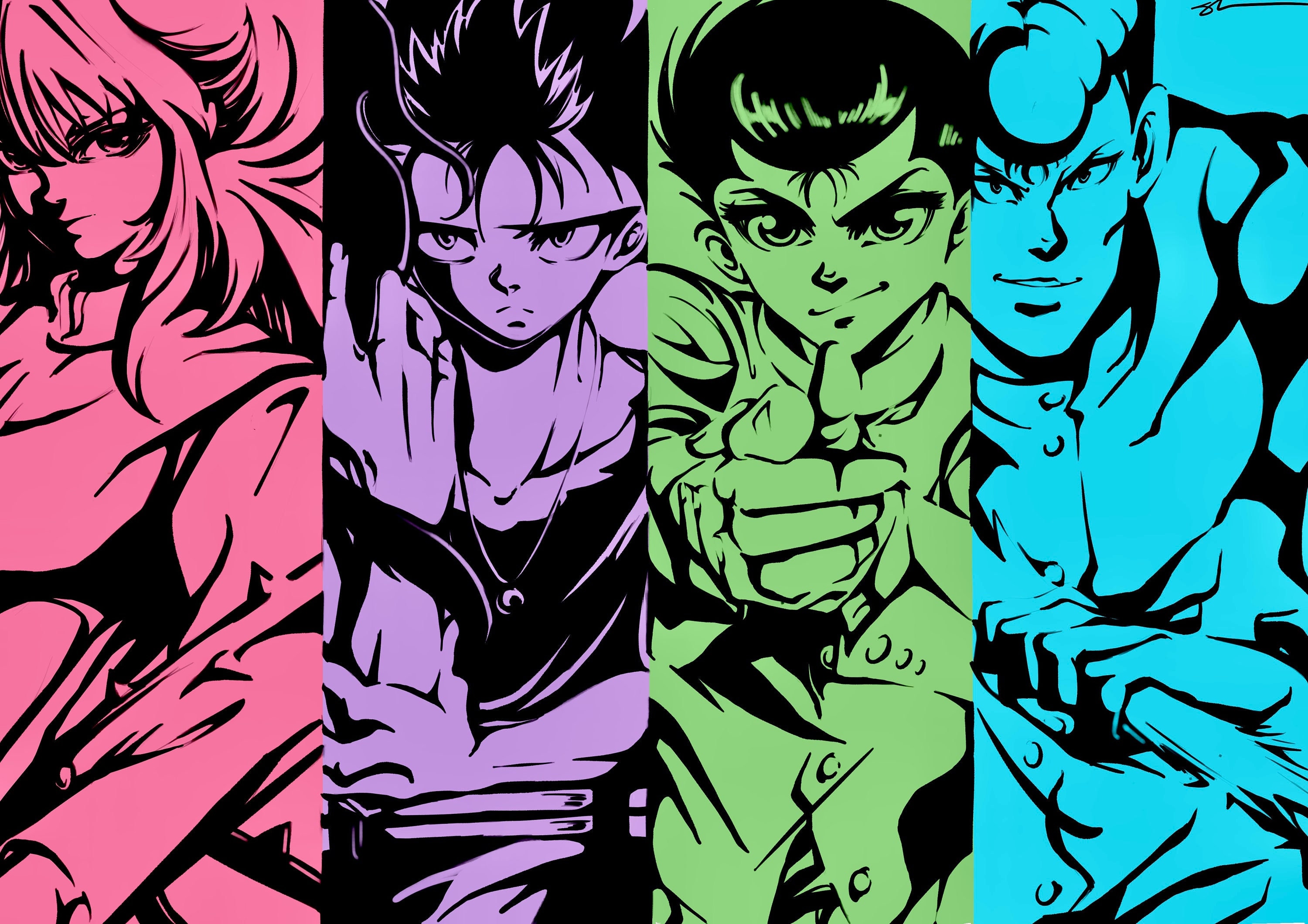 Download Botan - The Guide To The Spirit World From Yu Yu Hakusho Wallpaper