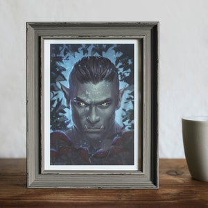 Kunstdruck für Green-Eyed Monster - Signierte Kopie