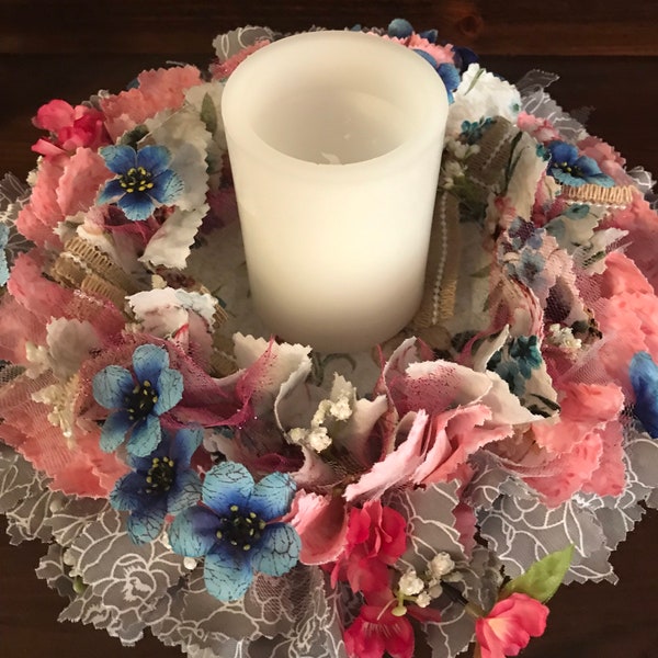 Fabric Candle Holder Etsy