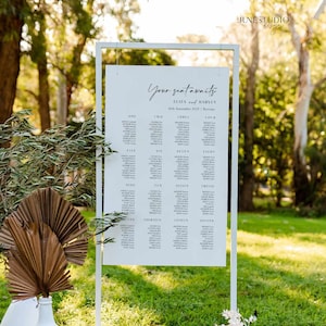Hochzeit Sitzplan 16 Tische, 12, 8 Tische Vorlage Sitzplan Printable Tische Sitzordnung Ihr Sitzplatz Erwartet Sign- Eliza
