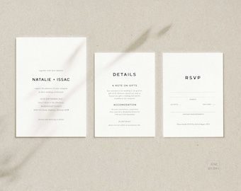 Wedding Invitation + Set