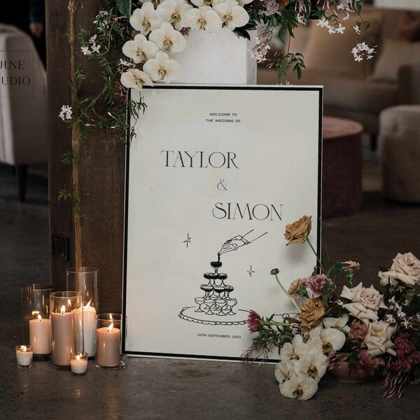 Wedding Welcome Sign Artsy - Etsy