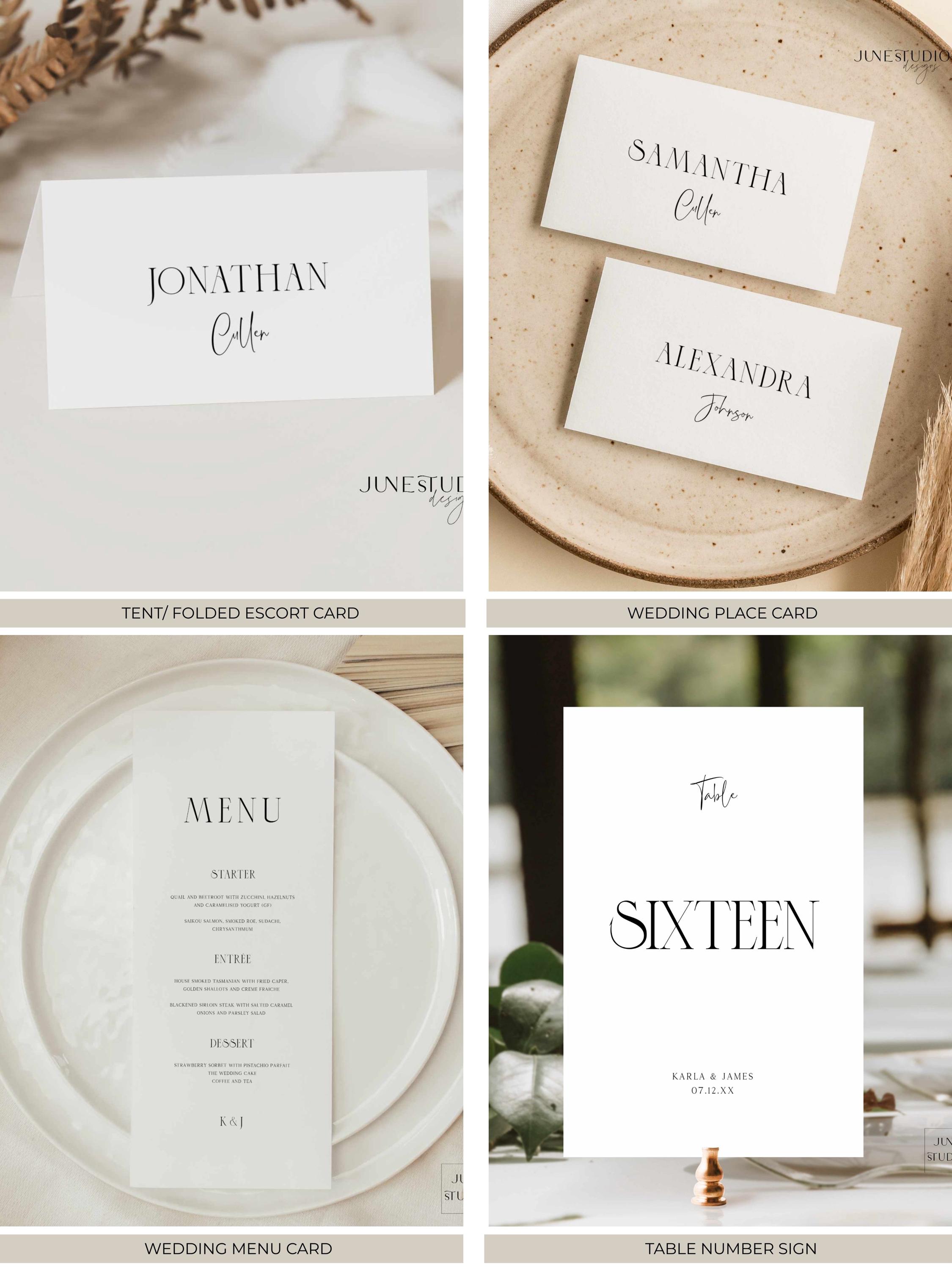 PATIKIL Segnaposto Tavolo 50 Pezzi In Carta Bianca: Per Matrimoni E Feste, Design Pieghevole - 5