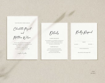 Wedding Invitation + Set