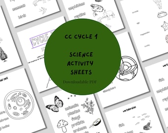 Klassische Konversationen Zyklus 1, Wissenschaftliche Ausmalbilder, Homeschool Arbeitsblätter, Wissenschaftliche Ausmalbilder