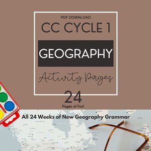 Classical Conversations Cycle 1 Geographie Ausmalbilder, Homeschool Arbeitsblätter, Geographie Ausmalbilder