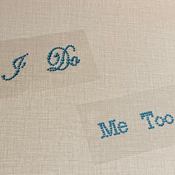 I do Shoe decal, I do shoe sticker, I do me too shoe sticker, something blue sticker, Crystal Rhinestone