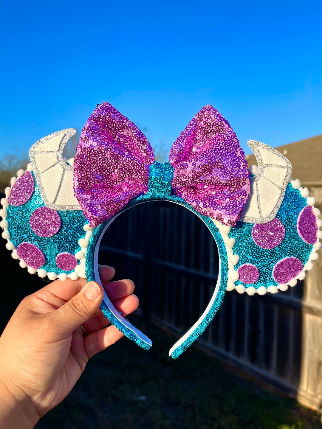 Disney Inspired Sully Ears Etsy