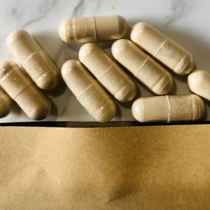 Organic Maca Blend Capsules - Black Red and Yellow 100% Natural