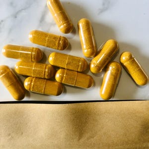 Organic Ginger Turmeric Curcumin and Black Pepper Capsules 1020mg Per Serving 100% Natural
