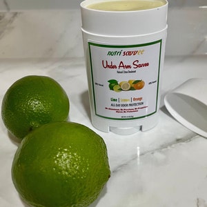 24 Hour Deodorant That Works ORGANIC 100% Natural Aluminum Free w/ Essential Oil Fragrance 2.5 oz