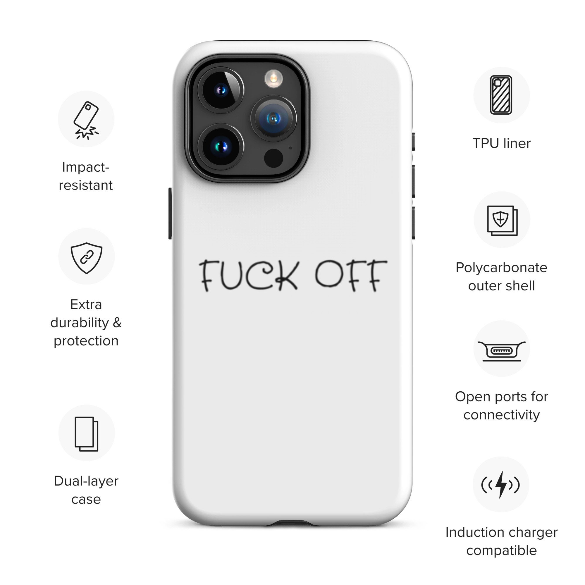 Supreme Fuck You iPhone 12 Case